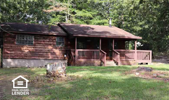 Photo of log cabin repo. Locatedd at: 11973 Highway 9
Malvern, AR 72104. Contact the listing agent DeAnn Williams at 501-844-7359.