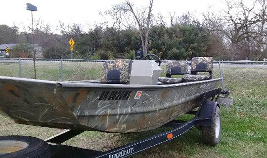 2010 War Eagle 15 Ft. Boat